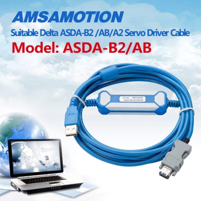 Delta-ASDA-B2/AB-Servo-Treiber-Programmierung Datenkabel-USB-ASD-CNUSOA08